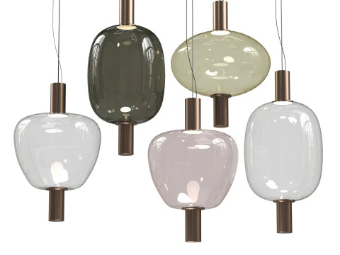 Vistosi Riflesso Pendant Light 3D Model