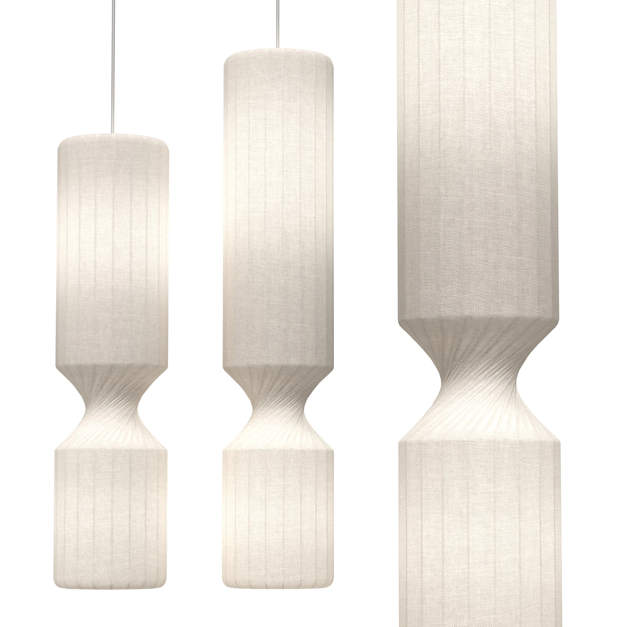 Pendant Lamp TAISTO 3D Model .c4d .max .obj .3ds .fbx .stl .blend