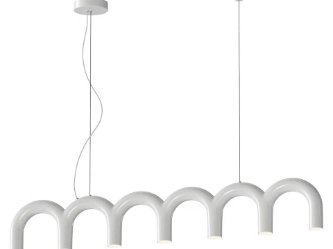 Arch Pendant Lamp 3D Model