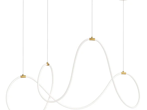 सेरेलिया सजावटी पेंडेंट लैंप 3D मॉडल