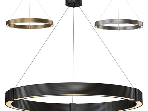 休斯 LED 枝形吊灯 3D 模型