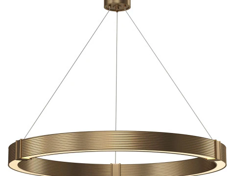 Hughes LED Chandelier 3D Model