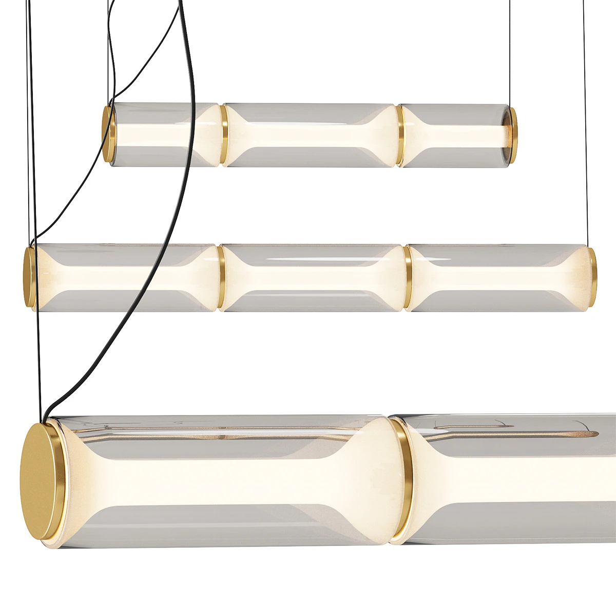 Lasvit Miles Pendant Lamps 3D Model .c4d .max .obj .3ds .fbx .stl .blend 