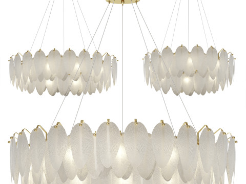 罗蕾枝形吊灯 3D 模型