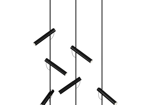 Modern LED Pendant Light 3D Model