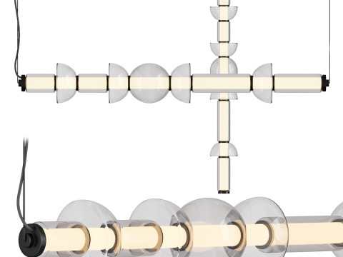 펜던트 램프 코스모 3D 모델
