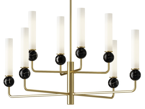 Aromas 的 DELIE 吊灯 3D 模型