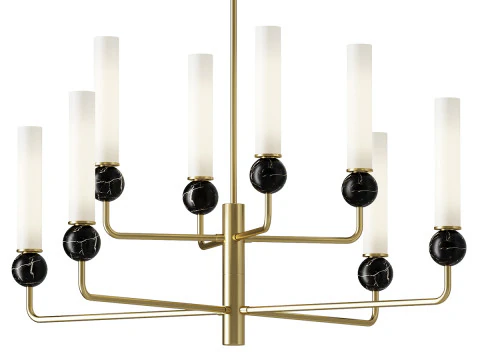 Aromas 的 DELIE 吊灯 3D 模型