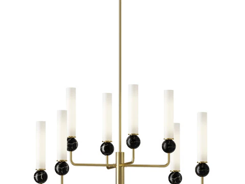 Pendant lamp DELIE by Aromas 3D Model