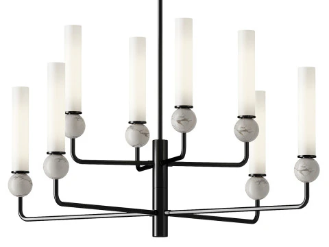 Pendant lamp DELIE by Aromas 3D Model