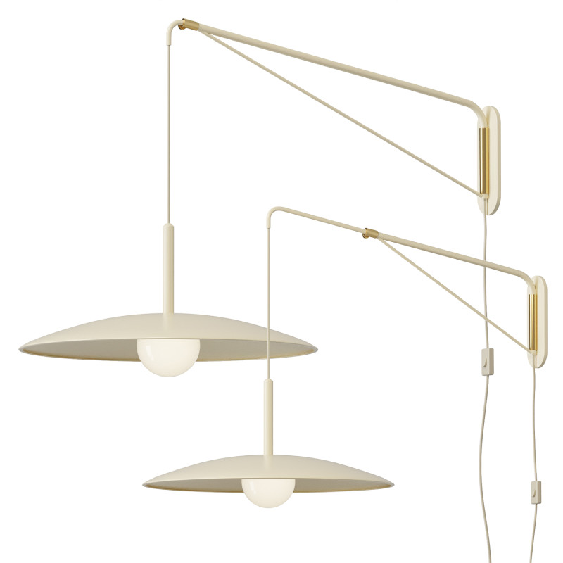 Piero Plug-In Sconce 3D Model .c4d .max .obj .3ds .fbx .stl .blend 