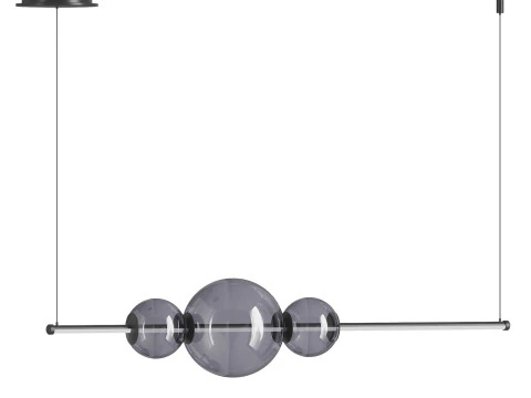 Rail row lamp OLAFUR 3D Model