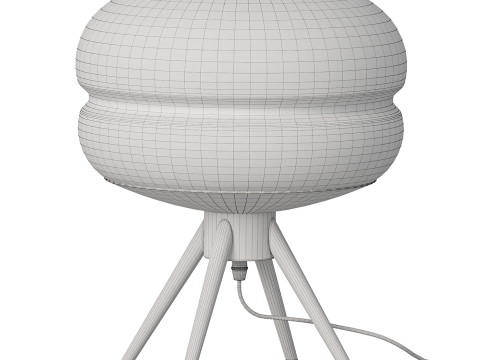 関係テーブルランプ 3Dモデル