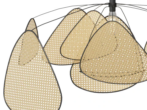 Screen Chandelier 3D Model