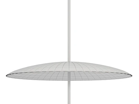 Unique Disk Pendant by Hatsu 3D Model