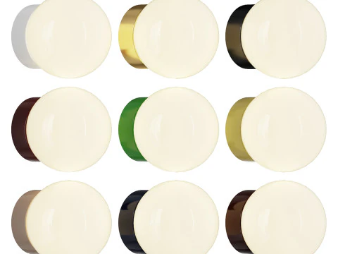 Applique Faro Barcelone Ping Modèle 3D