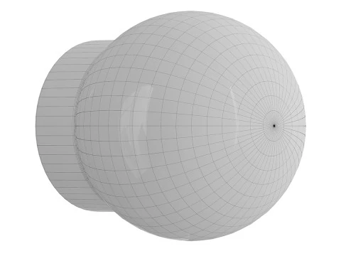 Wall lamp Faro Barcelona Ping 3D Model