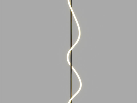 WOMO Skinny Tube Led Floor Lamp 3D Model