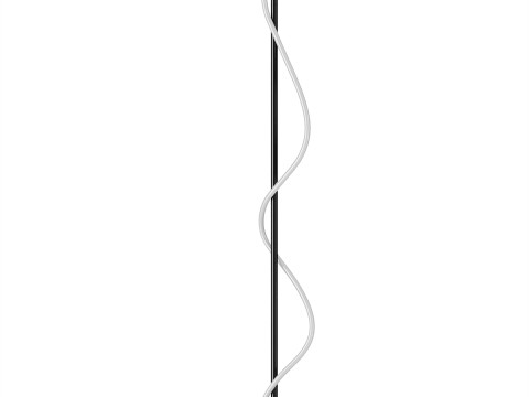 WOMO 细管 LED 落地灯 3D 模型