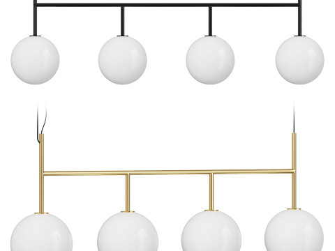 AUSTER Минималистичный светильник 3D Модель