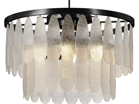 邦利枝形吊灯 3D 模型