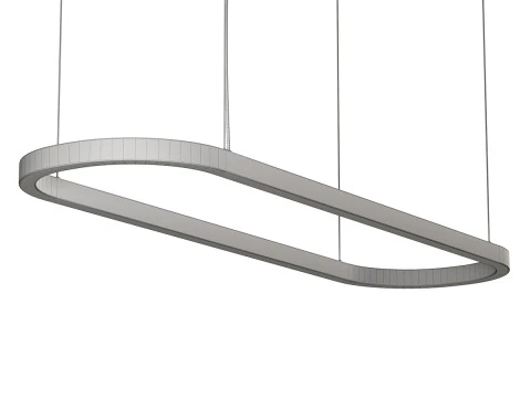Eurolus Lampadari Profile Oval 3D Model
