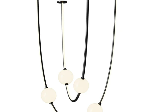 Подвесной светильник-гирлянда 3D Модель