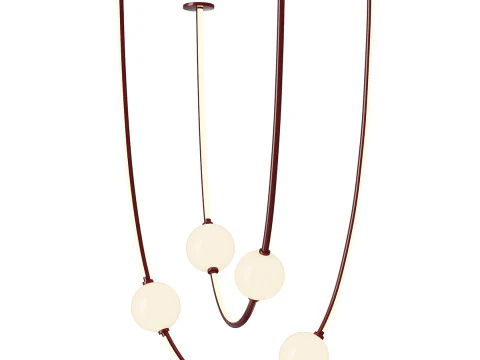 Garland pendant light 3D Model