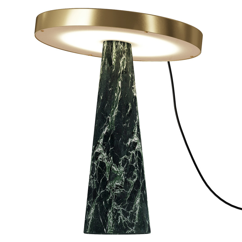 GREEN MARBLE TABLE LAMPS 3D Model .c4d .max .obj .3ds .fbx .stl .blend 