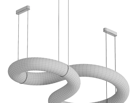 Infinity Hanging Light 3D Model
