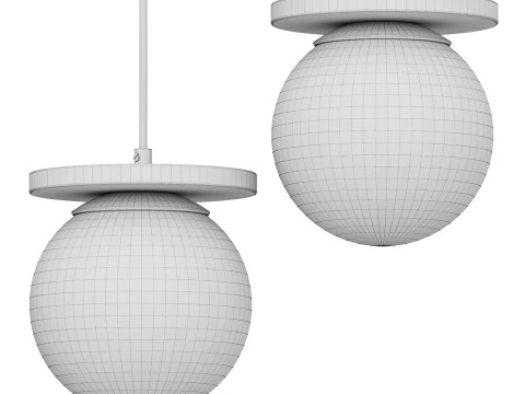 Malachi Pendant Light 3D Model