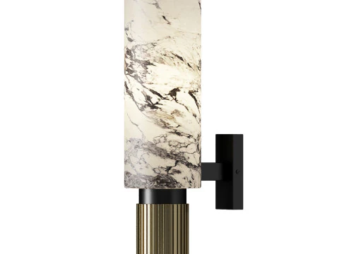Marmeren Wall Lamp 3D Model