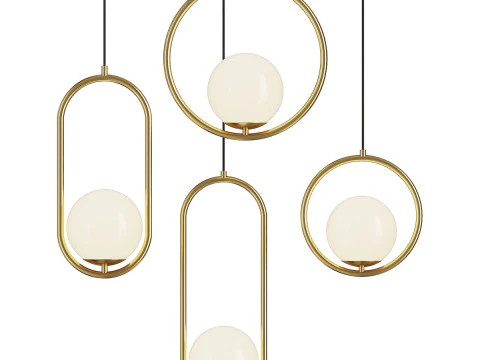 Lampu Gantung Mila Model 3D