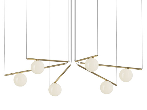 Lampada a sospensione Outlier La di Morosini Modello 3D