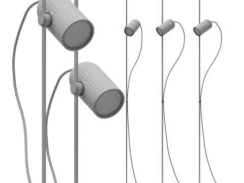 Nomon Onfa Floor Lamp 3D Model