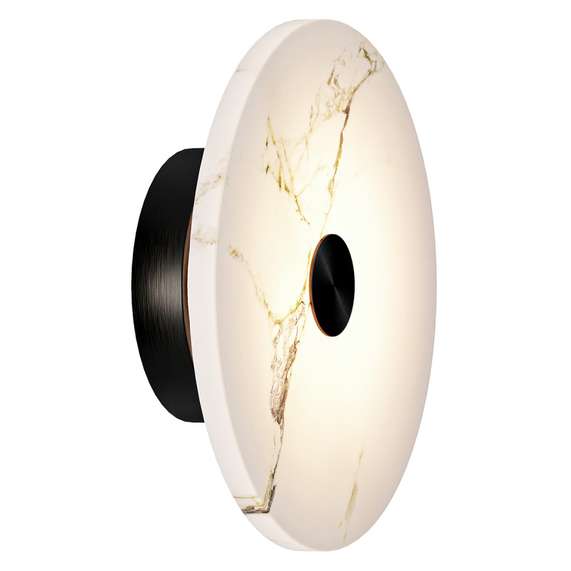 Nordische Eclipse-Wandleuchte aus Alabaster-Marmor 3D Modell .c4d .max .obj .3ds .fbx .stl .blend 