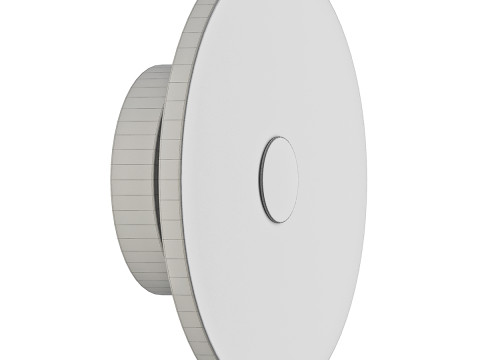 Nordische Eclipse-Wandleuchte aus Alabaster-Marmor 3D Modell