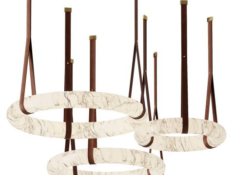 Lampa wisząca Oslo L3P Model 3D