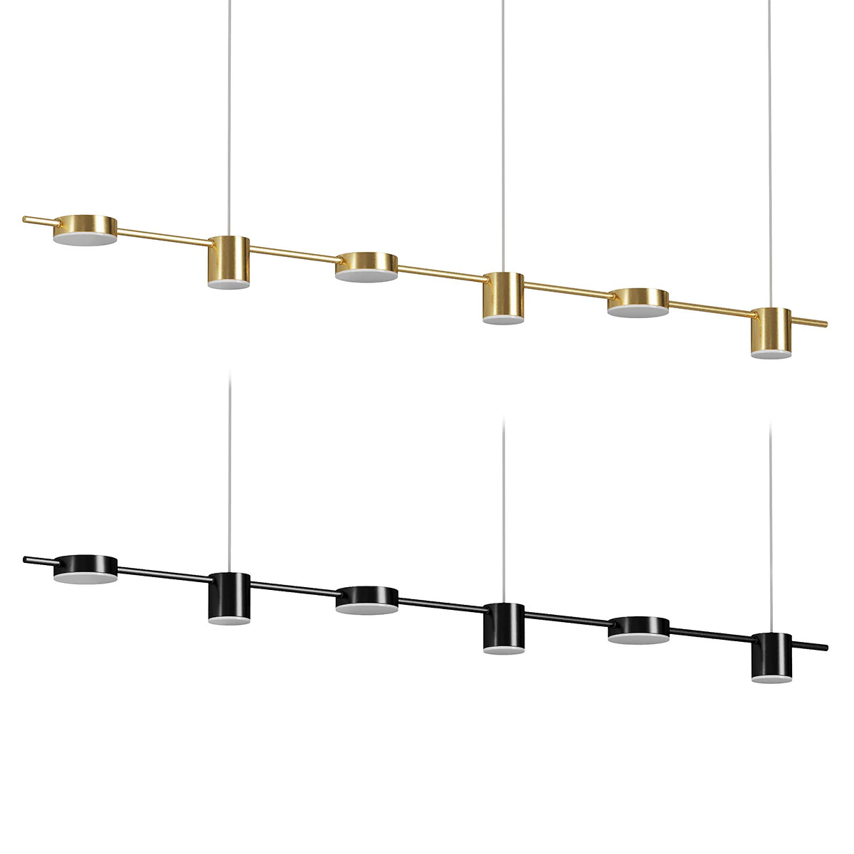 Pencomt Big pendant lamp 3D Model .c4d .max .obj .3ds .fbx .stl .blend