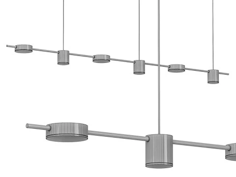 Pencomt Big pendant lamp 3D Model