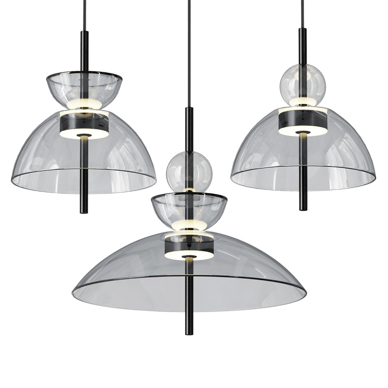 Pendant lamp Bangkok 3D Model .c4d .max .obj .3ds .fbx .stl .blend 