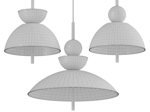 Pendant lamp Bangkok 3D Model