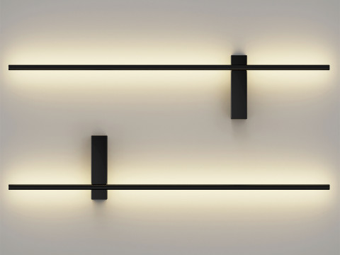 Wandleuchte Yasmine 3D Modell