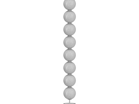 Soko Floor lamp by Aromas 3D Model