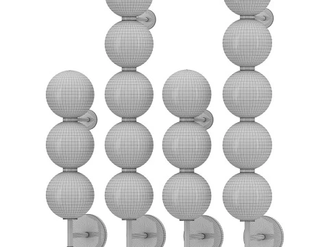 Soko Wall lamp By Aromas 3D Model