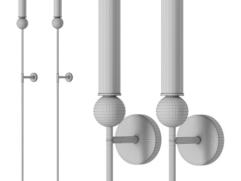 Wall Lamp Delie 3D Model