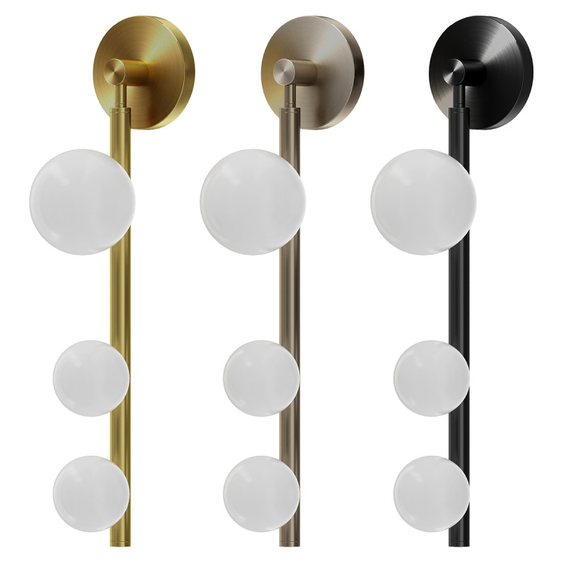 Wandleuchte PUPPE 3D Modell .c4d .max .obj .3ds .fbx .stl .blend 