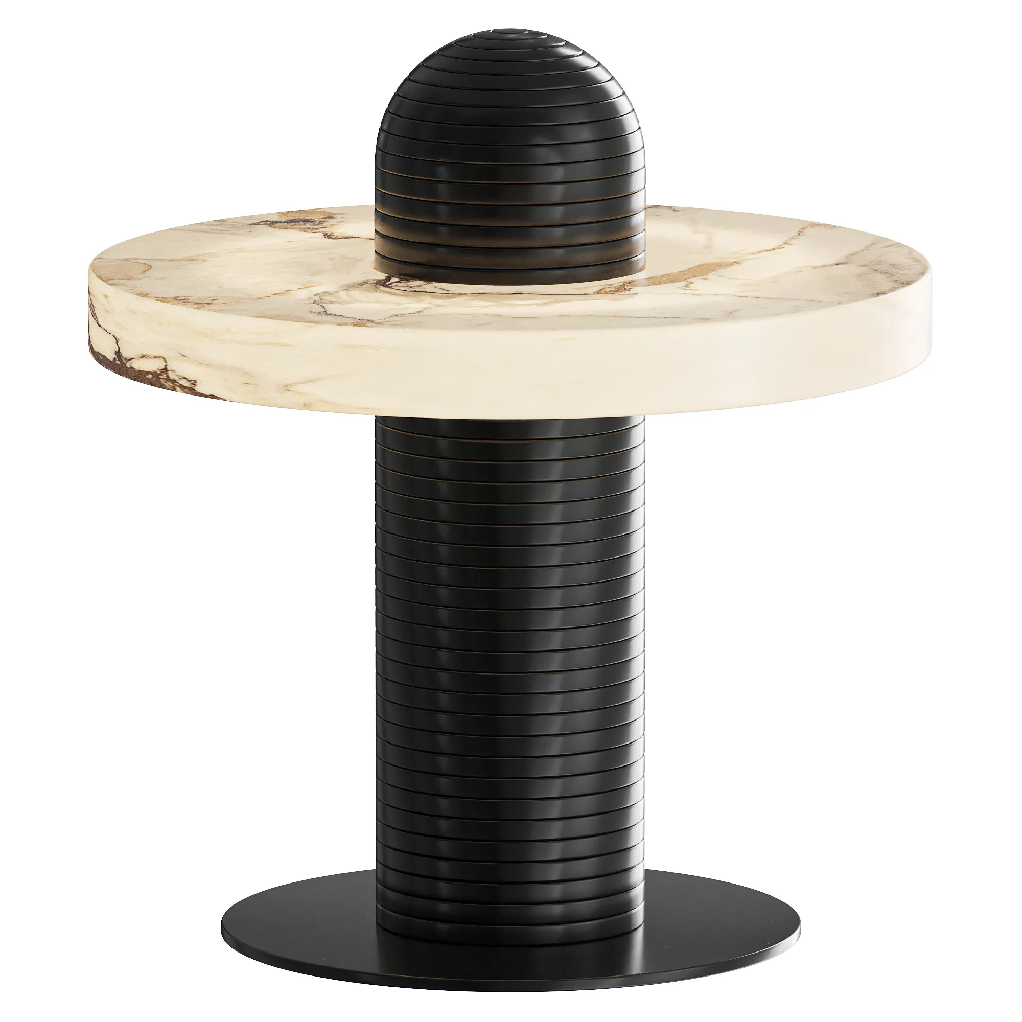 Alabaster Comet Table Lamp 3D Model .c4d .max .obj .3ds .fbx .stl .blend 
