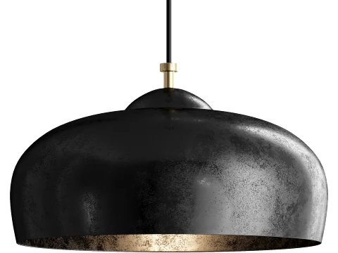 Brass Farmhouse Kitchen Lighting 3D Model