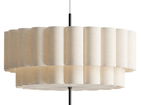 L&aacute;mpara colgante Dantone Selin D85 Modelo 3D